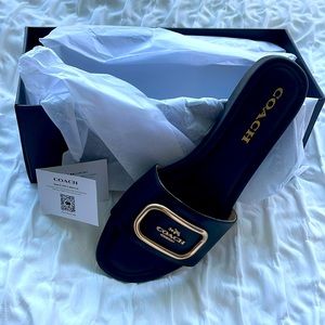 Coach - Evy Leather Sandal